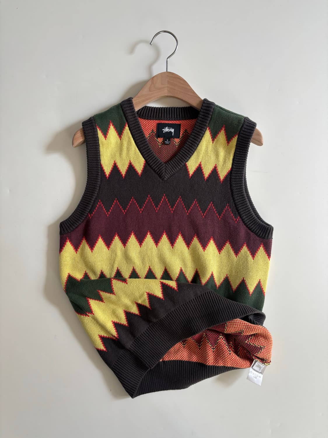 Stussy 스투시 헤이든 니트 베스트  상품이미지1