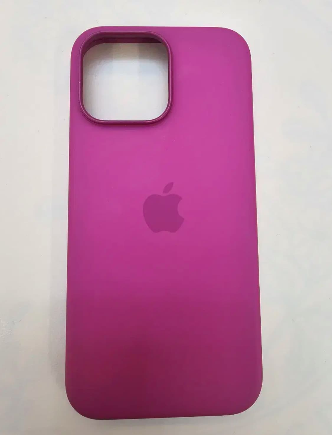 아이폰 16 Pro Max 정품 실리콘 케이스 후크시아 상품이미지2