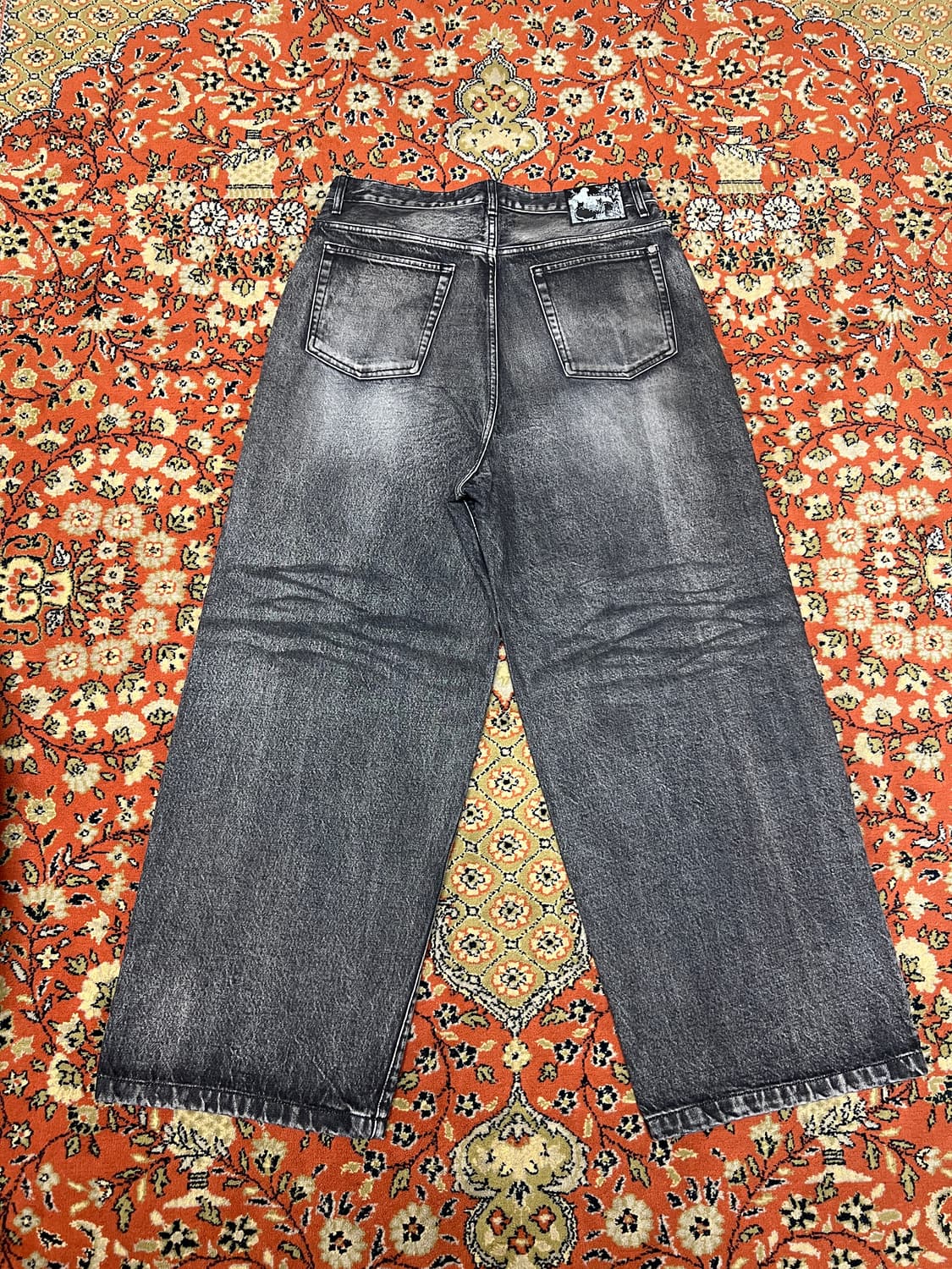 [32] 모드나인 MOD8S 흑청 워싱 데님팬츠 상품이미지2