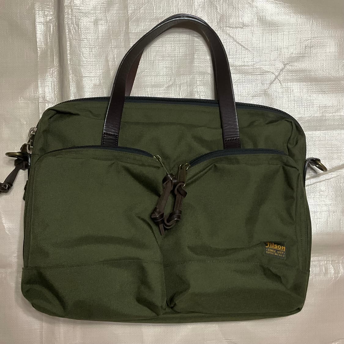 필슨 878 드라이든 브리프케이스 오터그린 상품이미지2