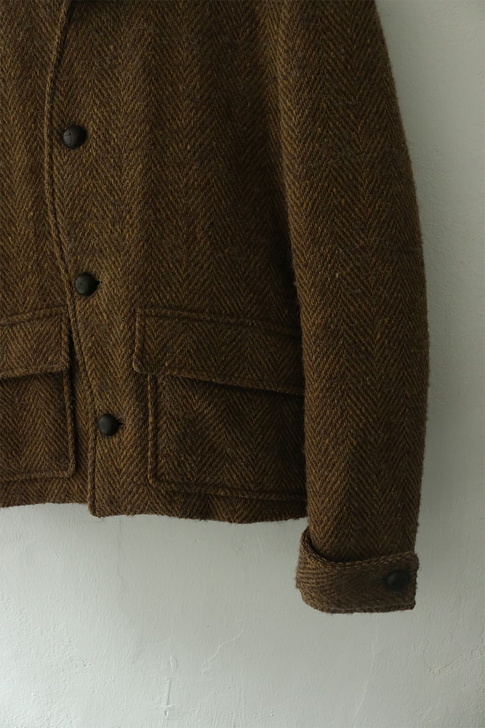 트로브 울 비대칭 피코트 자켓 상품이미지6