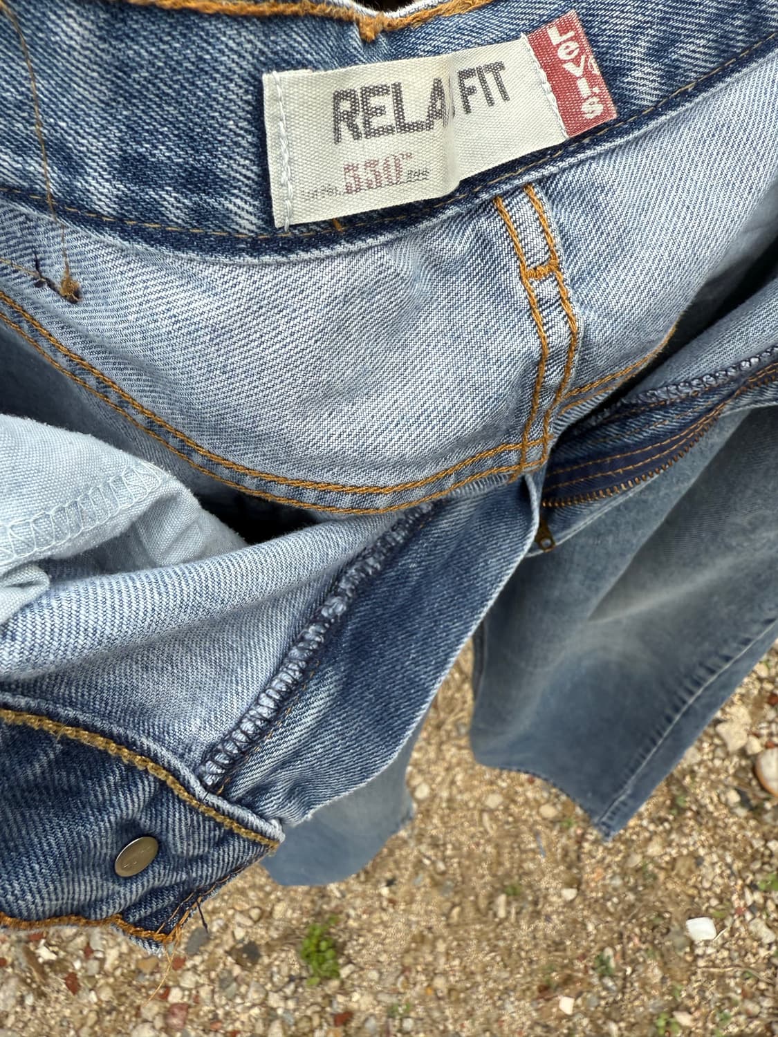 Levis 550 릴렉스 데님 팬츠 상품이미지8