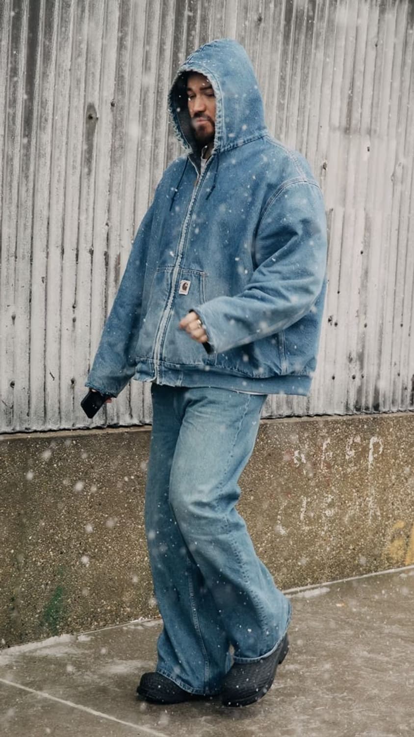 올드 칼하트 JB1198 데님 액티브 자켓 상품이미지1