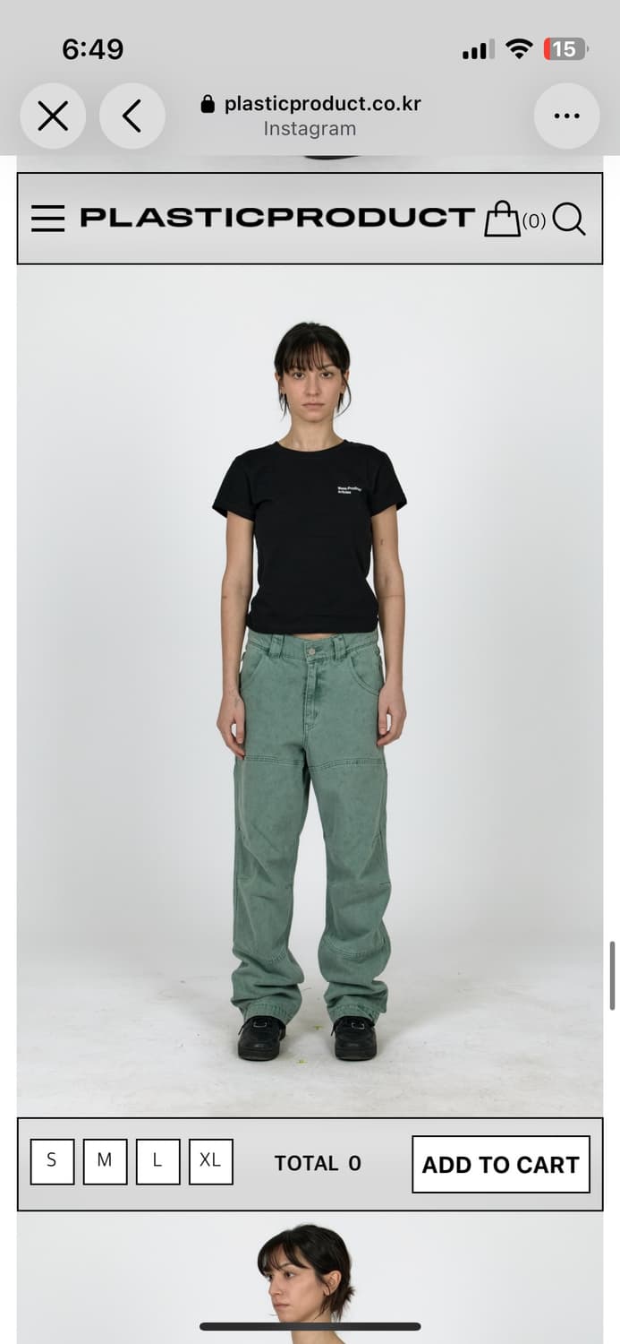 플라스틱프로덕트 MPa calf pocket pants 상품이미지2