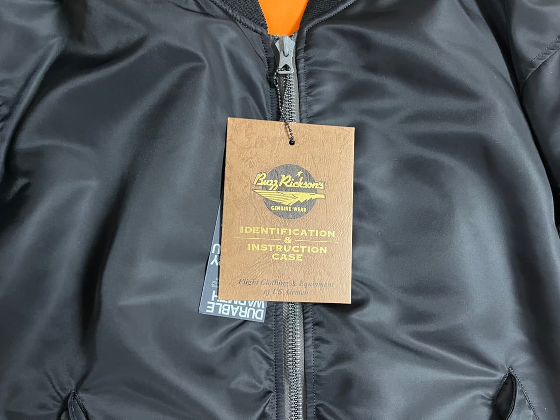 (새상품)버즈릭슨 x 바이닐아카이브 x 빔즈재팬 콜라보 MA-1 자켓 상품이미지3