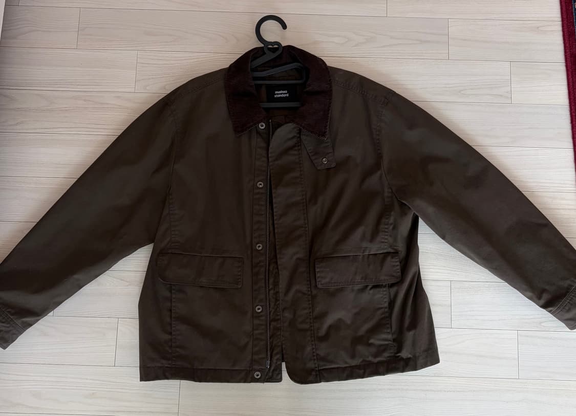 무신사스탠다드 왁스드 CN 헌팅자켓M 상품이미지2