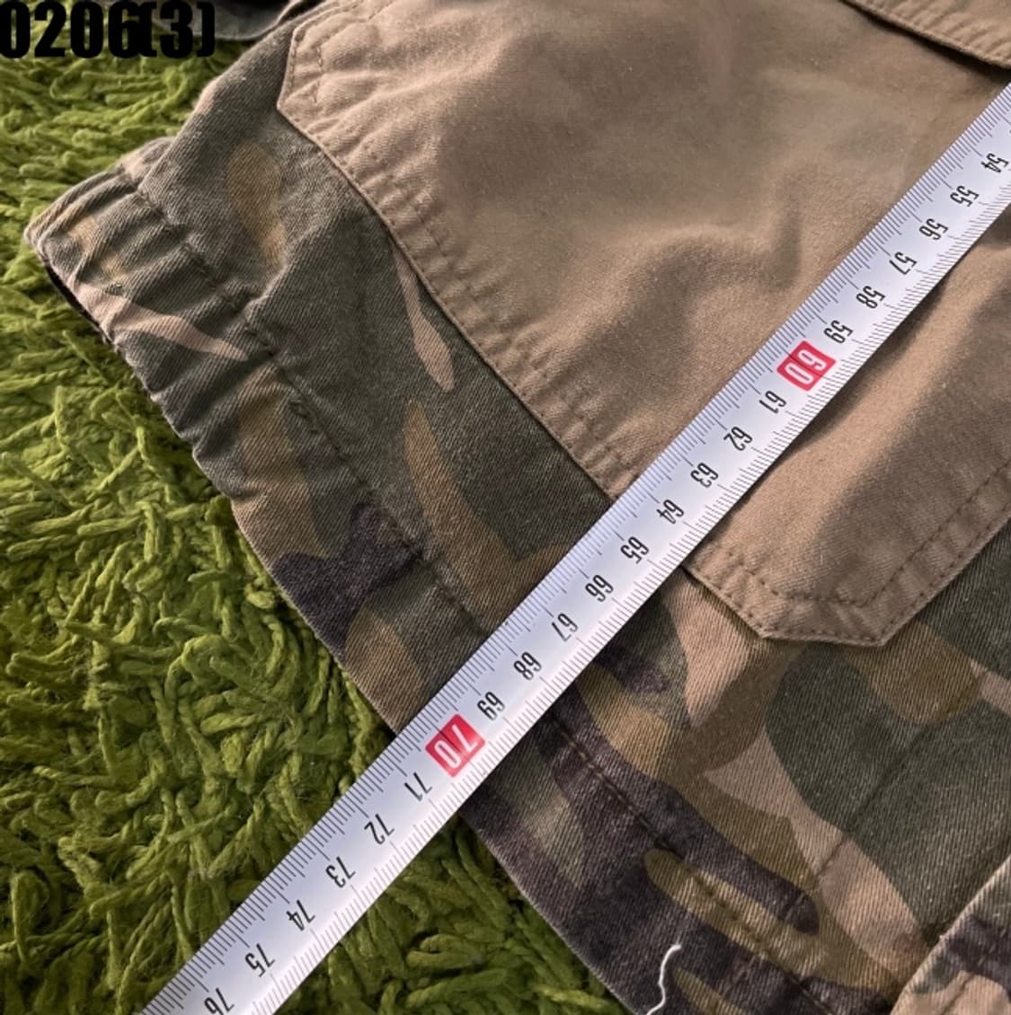 빈티지 밀리터리 카모 자켓 상품이미지6