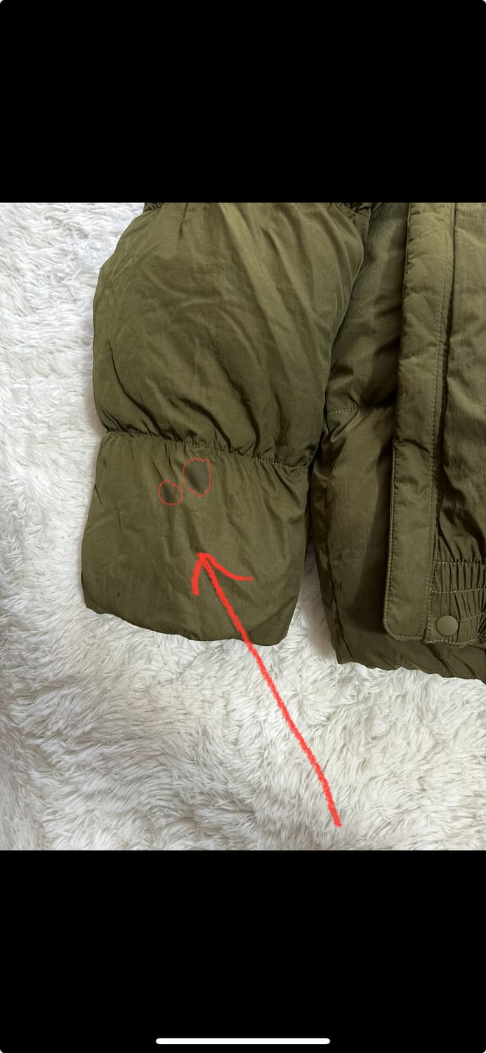 나이키 다운 패딩 자켓 XL 올리브 상품이미지6