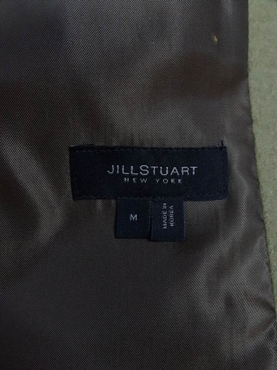 질스튜어트 울 싱글 코트 M 상품이미지5