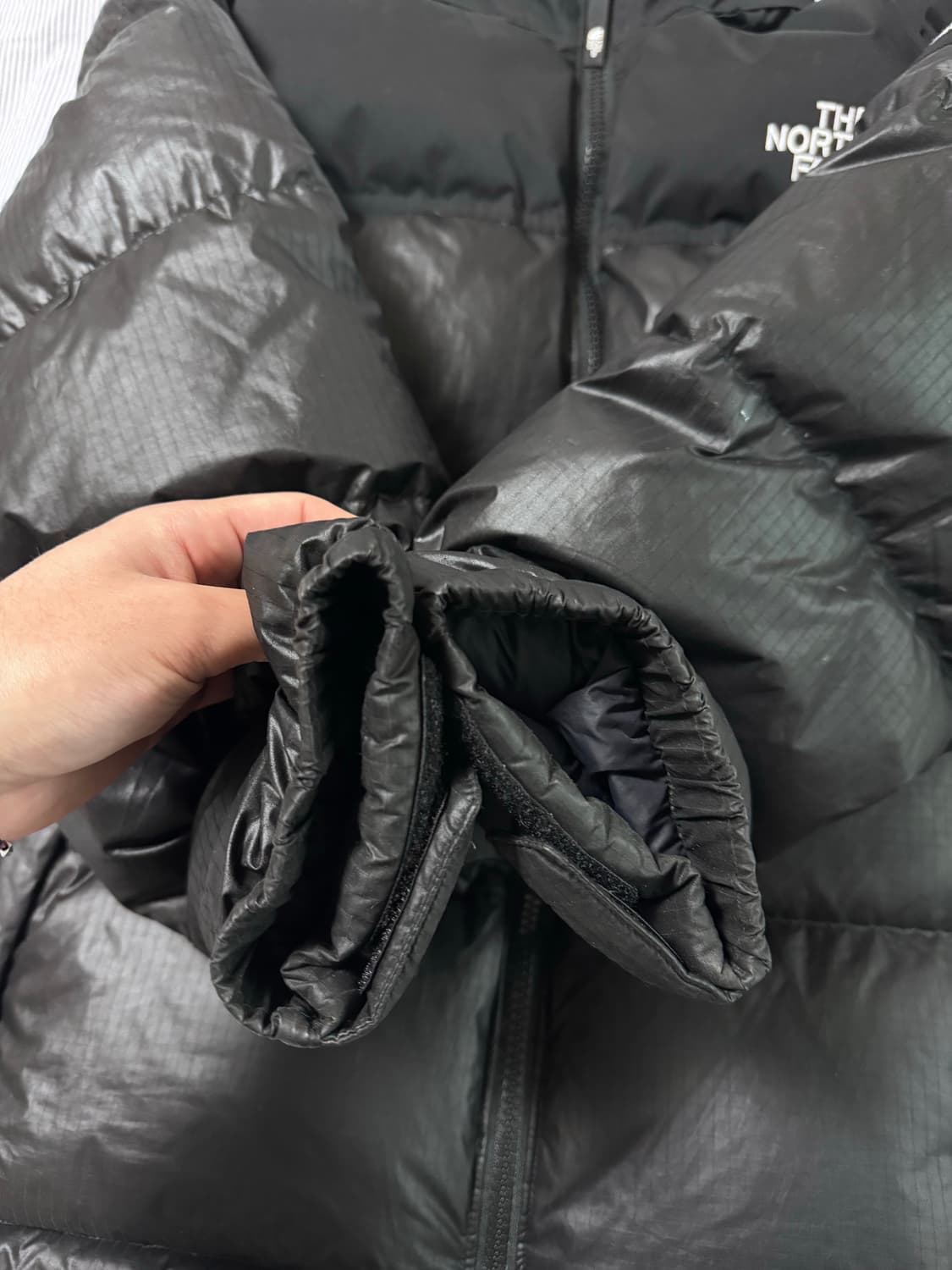 (S급) 노스페이스 화이트 라벨 노벨티 눕시 RDS 다운 자켓 블랙 상품이미지9