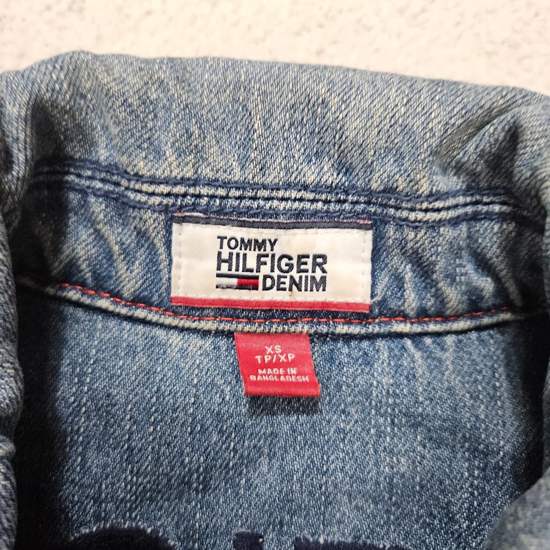 타미힐피거 여성 데님 자켓 XS 상품이미지4