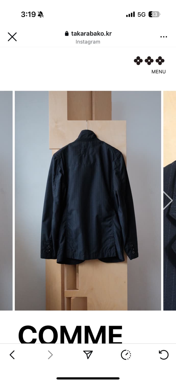 COMME des GARÇONS HOMME DEUX 2018 4B Str 상품이미지2
