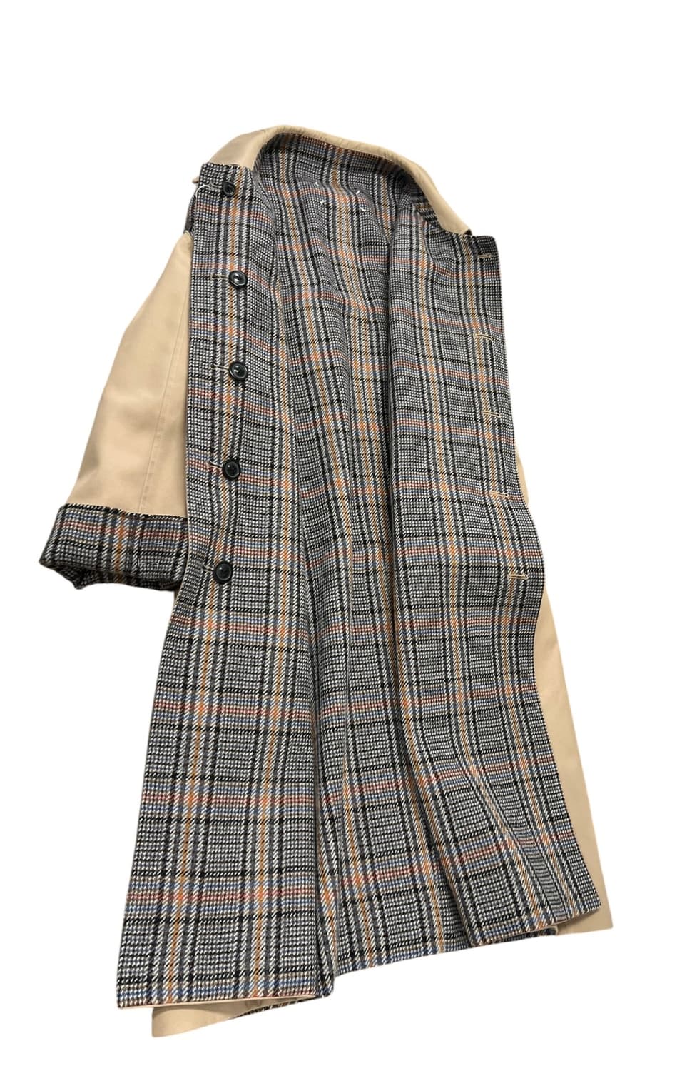 마르지엘라 리버시블 게버딘/트위드 레글런 맥코트 상품이미지6