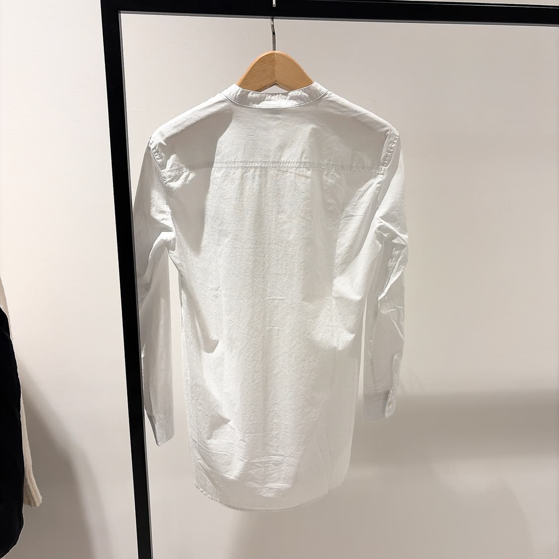 (정품/새상품) 제임스펄스 여성 화이트 코튼 립스탑 포켓 셔츠 상품이미지3