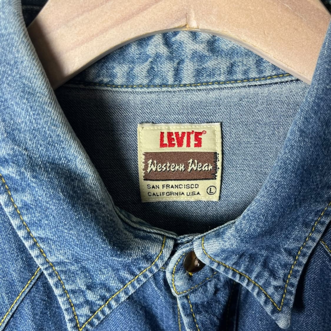 [Levi's] 리바이스 재팬 빅E 웨스턴 셔츠 상품이미지3