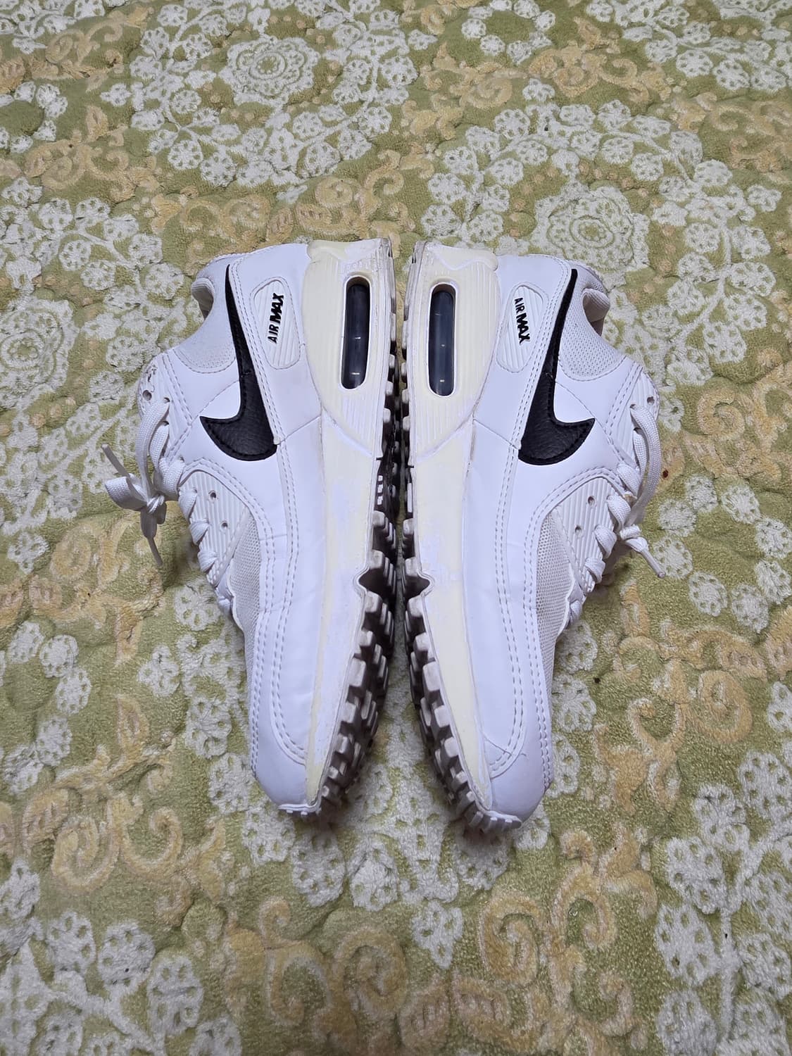 나이키 에어맥스 90 올화이트 운동화265 상품이미지4