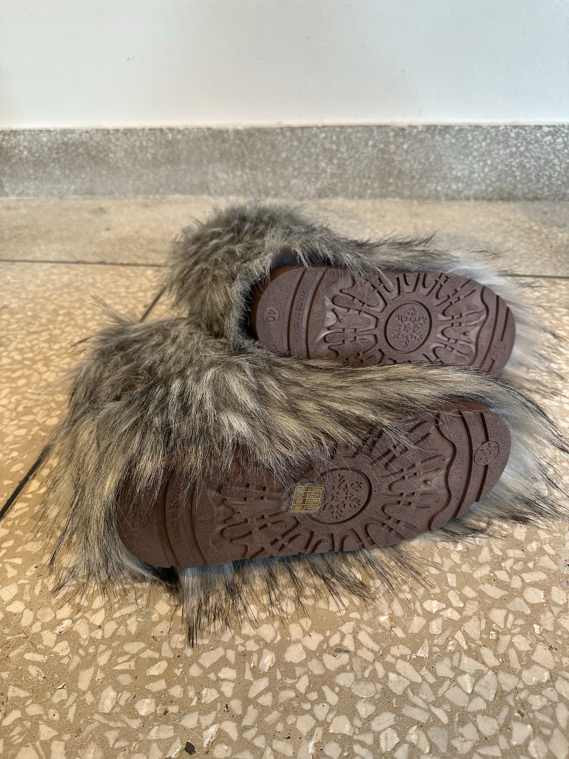 Vintage fur boots 상품이미지5
