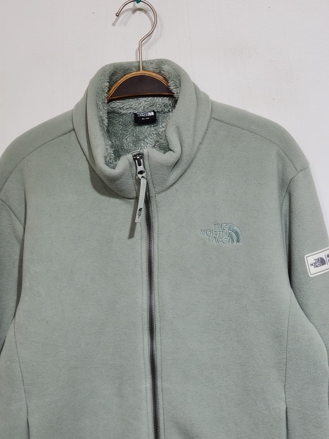 (M) 노스페이스 플리스 점퍼 옥색 후리스 자켓 상품이미지2