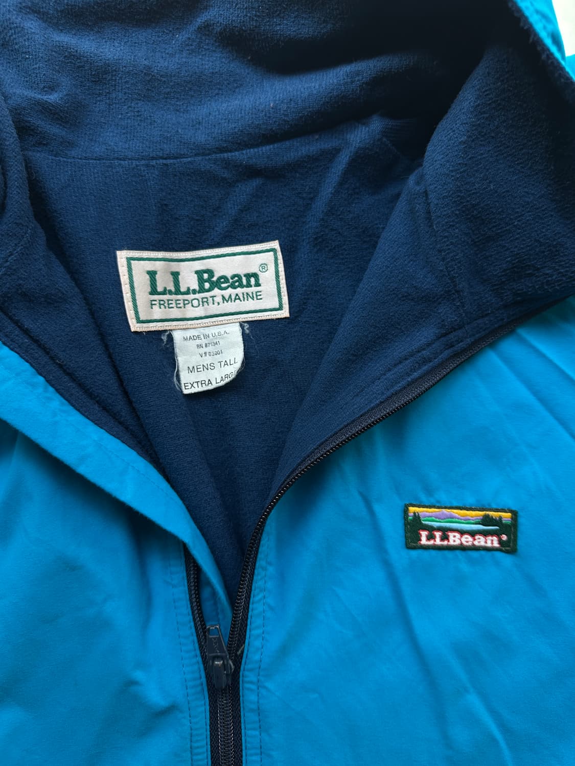 LL Bean  Fleece Lined Windbreaker 상품이미지5