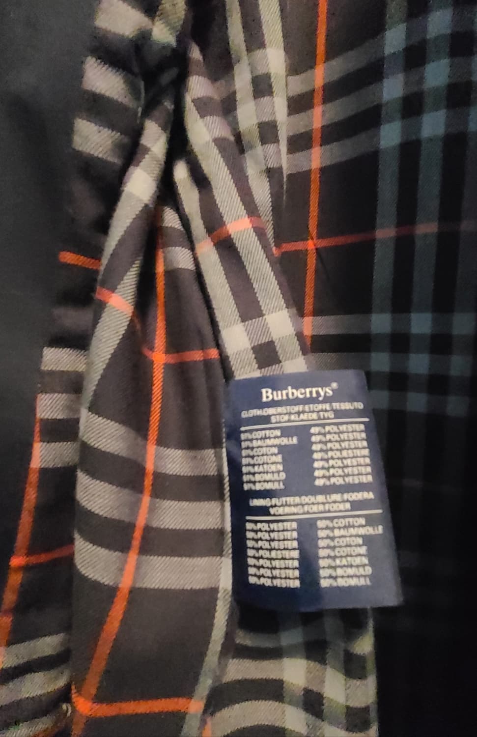 버버리 래글런 코트 상품이미지8