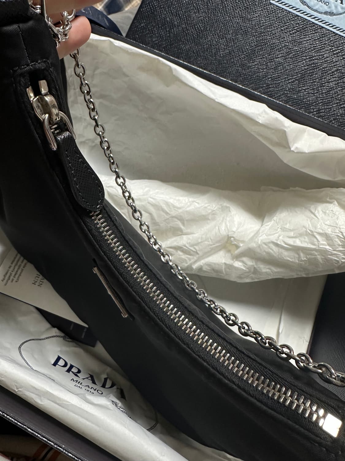 프라다 리에디션 리나일론 숄더백 크로스백 풀구성  상품이미지4