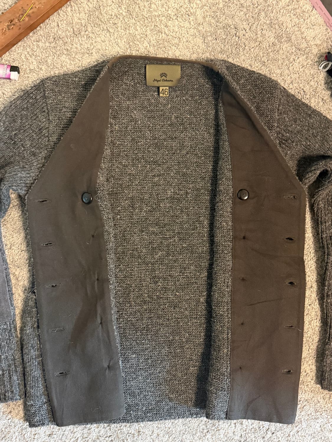 나이젤카본 DB 울 가디건 상품이미지6