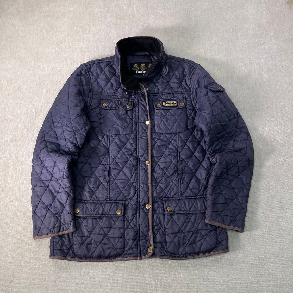 95 바버 인터네셔널 퀄팅 패딩 상품이미지1