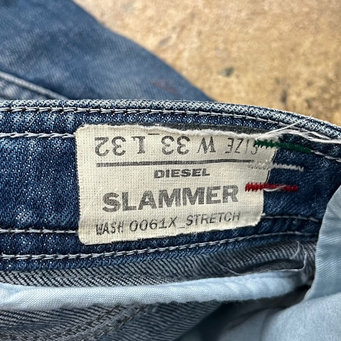 [정품/33] 디젤 슬래머 청바지 b16 상품이미지7
