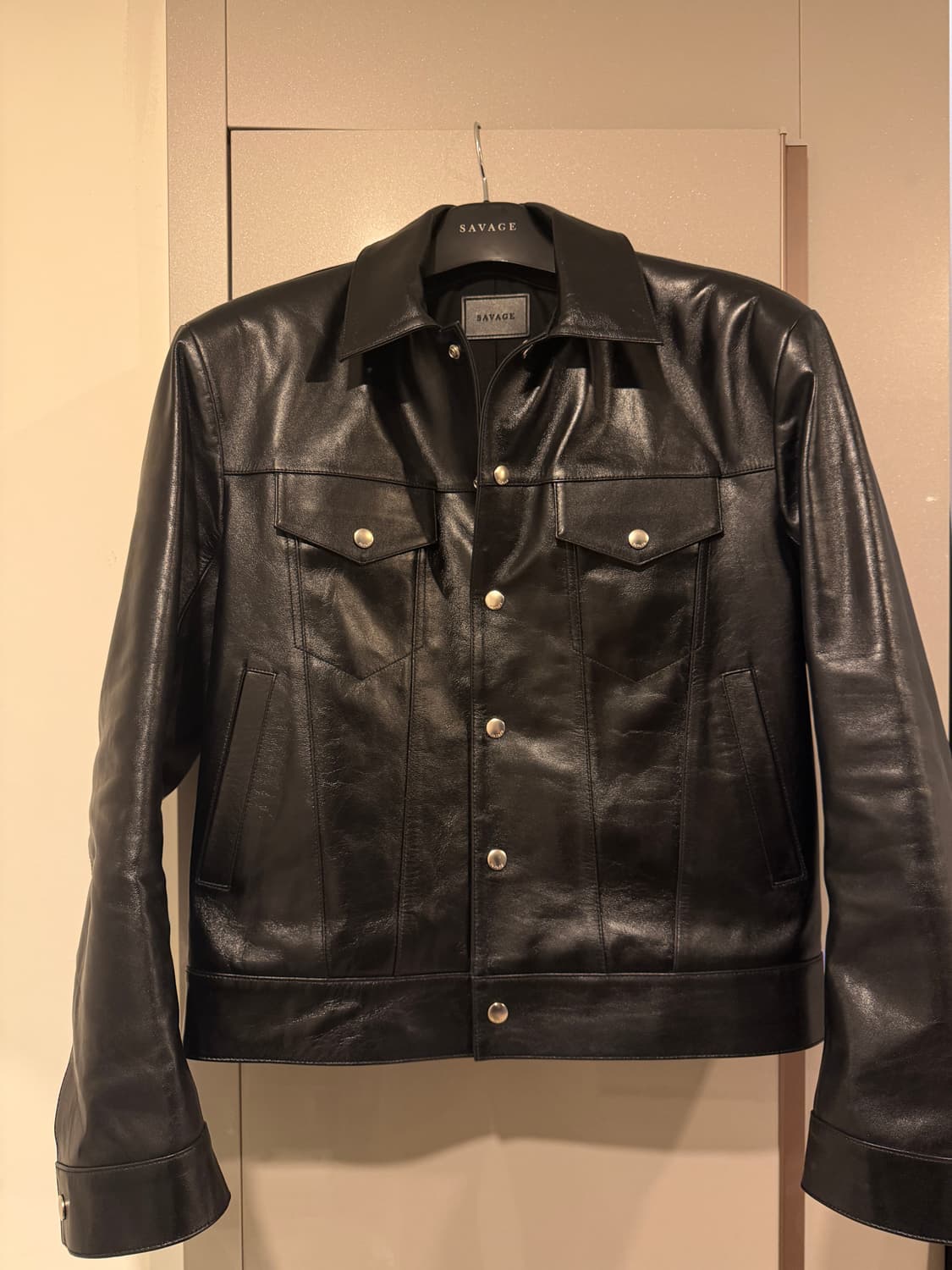 세비지 트러커레더 자켓 XL  상품이미지3