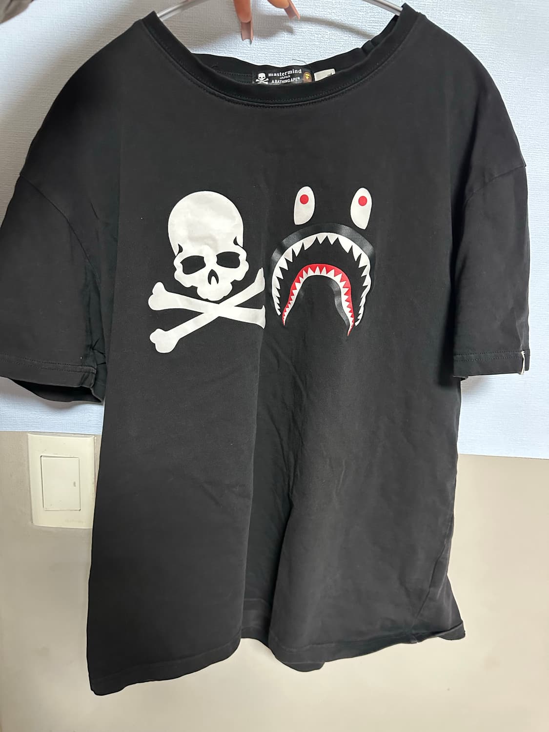 마스터마인드 베이프 콜라보 반팔 상품이미지1