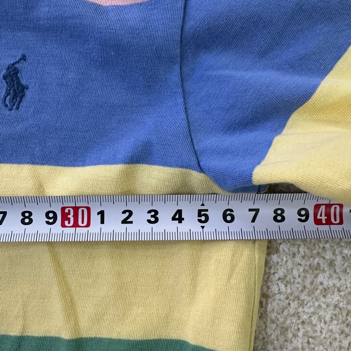 8 폴로 키즈 스트라이프 반팔티 0323D 상품이미지8