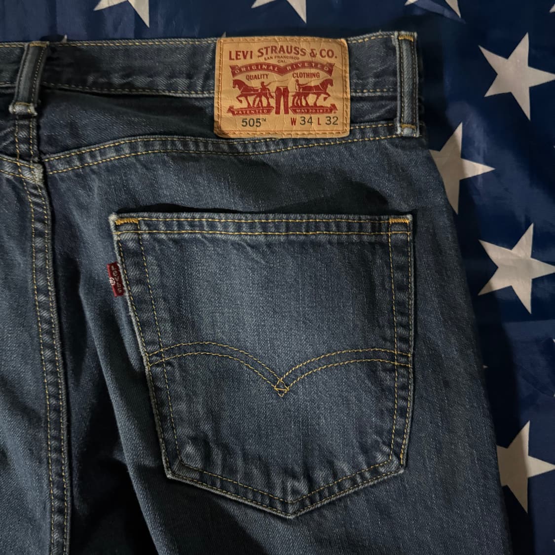 levi's 505 리바이스 505 데님 청바지 34x32 -10 상품이미지9