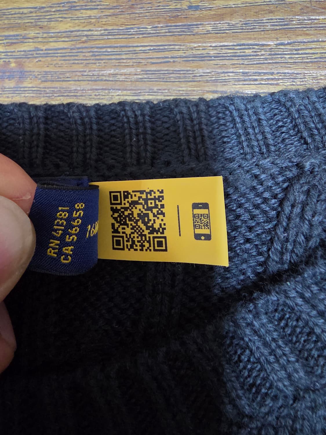 폴로여성 꽈배기니트  상품이미지6