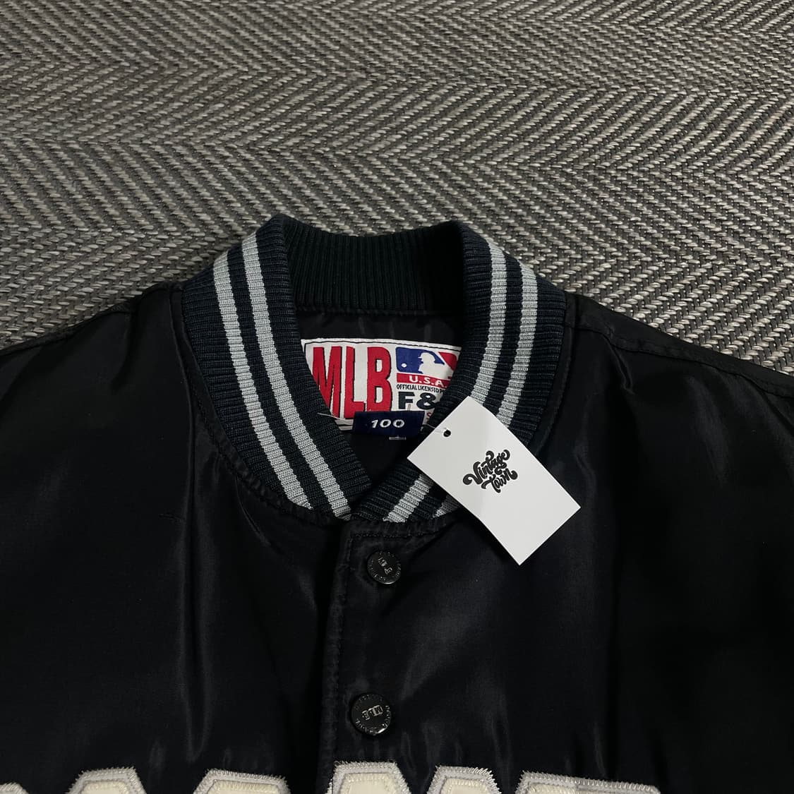 MLB 샌프란시스코 자이언츠 사틴 바시티 자켓o 3713 상품이미지5