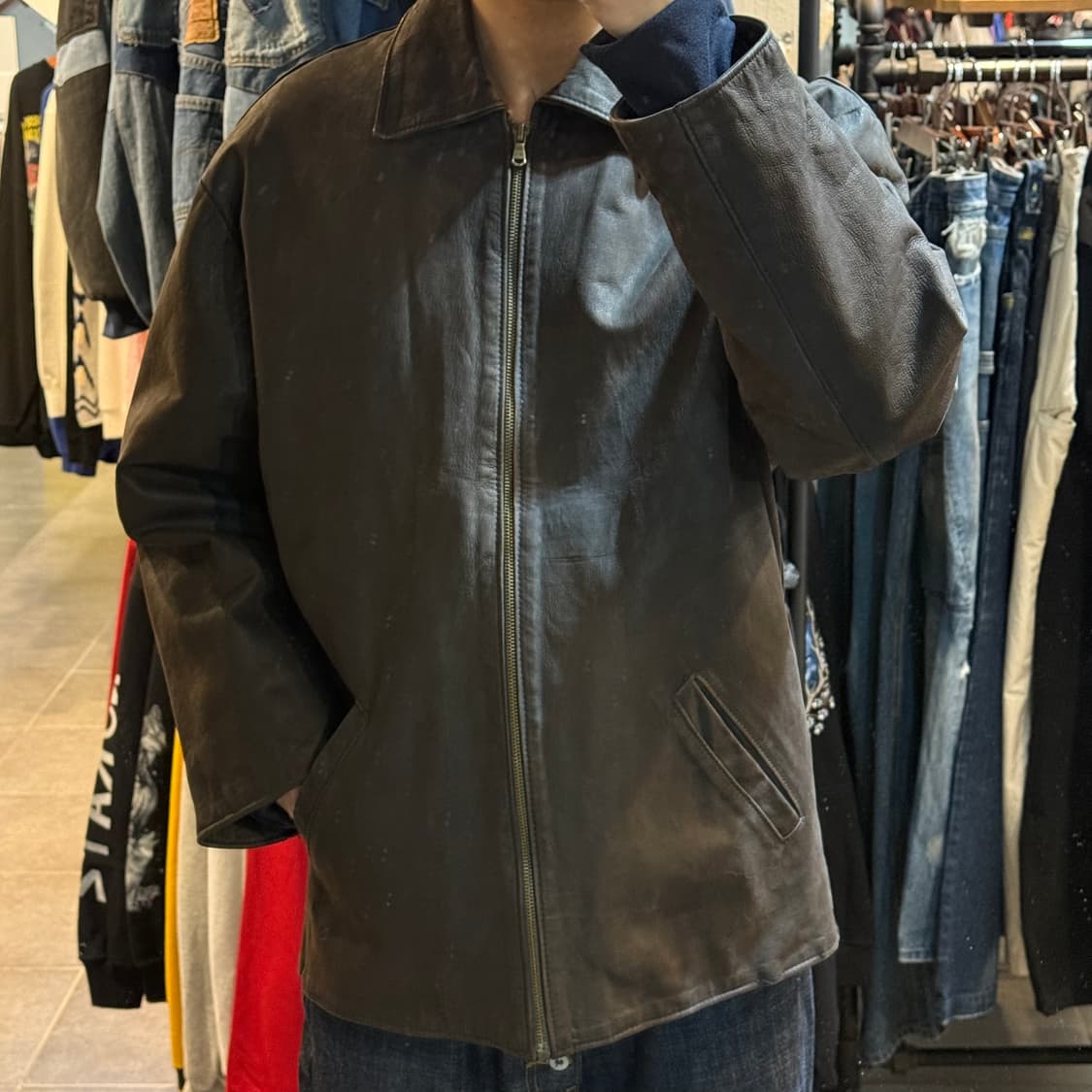 [NO.9] 빈티지 Vera Pelle 레더자켓 상품이미지3