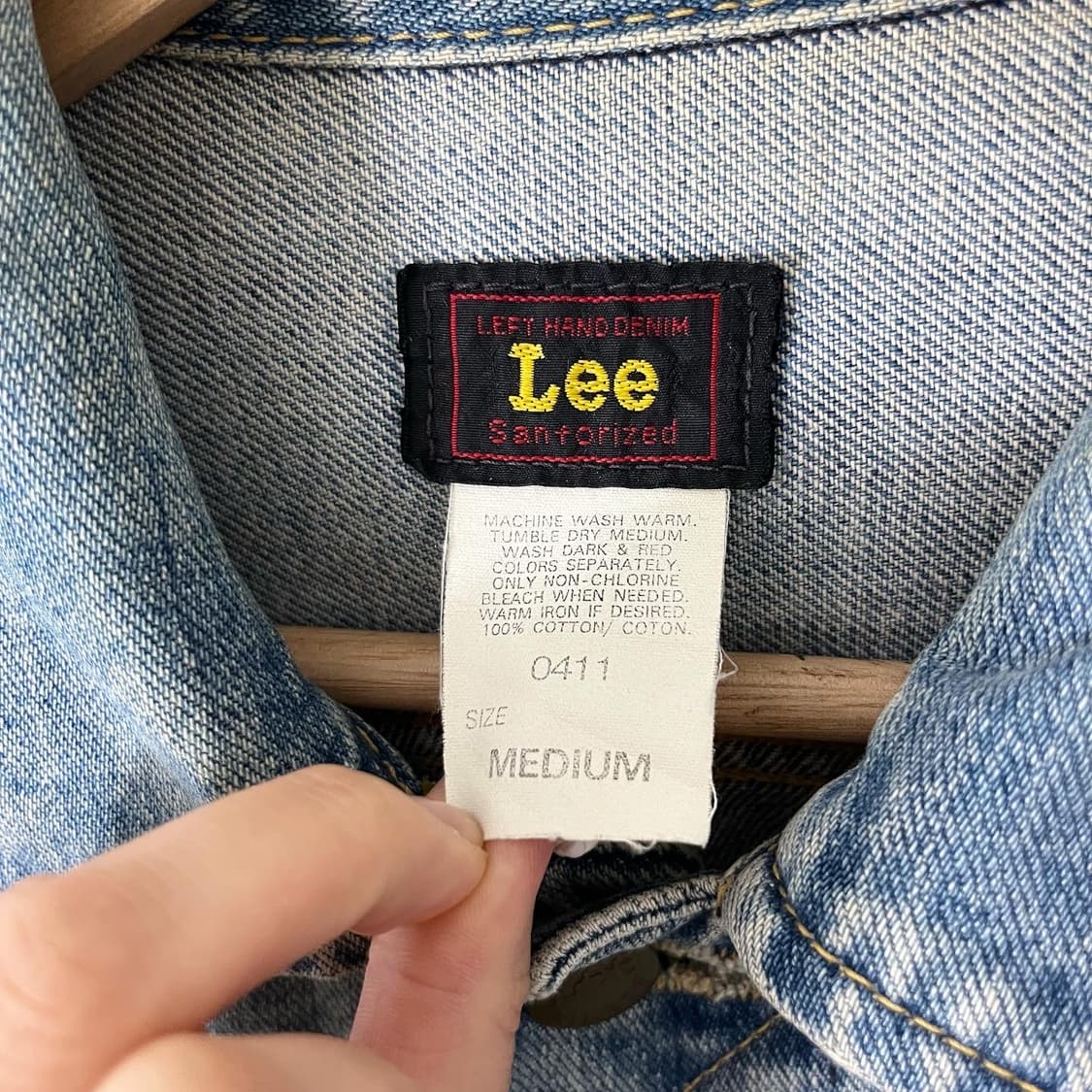 Lee 연청 트러커 데님 자켓 상품이미지6