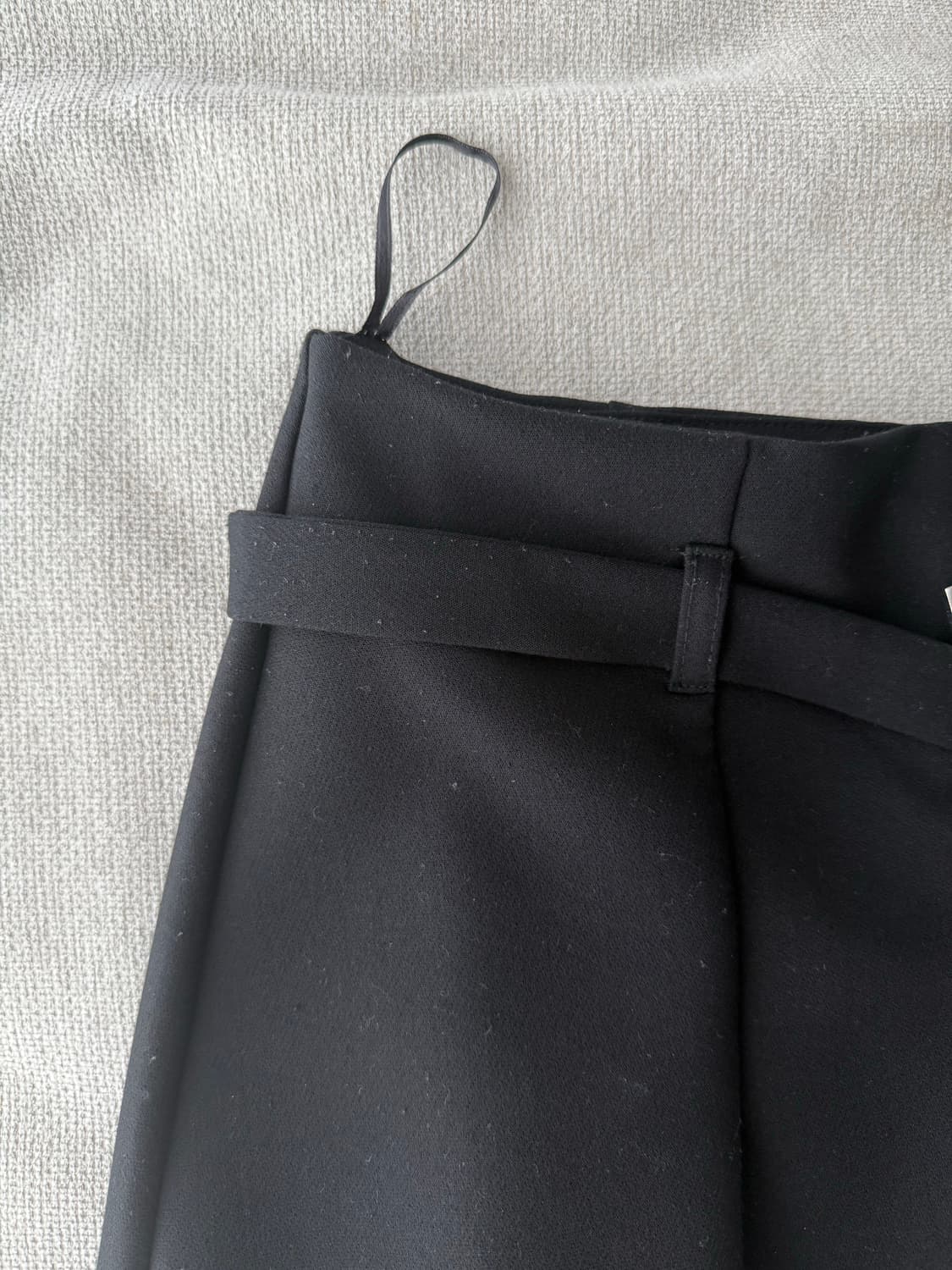 자라 3152/508/800 벨트 디테일 스커츠 팬츠 xs 상품이미지4