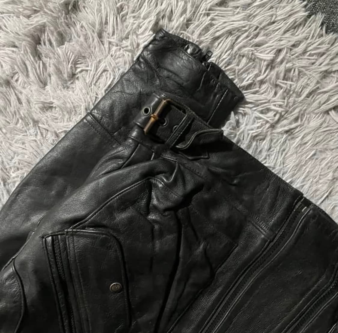 90’s USA Richa 클래식 레더 자켓  상품이미지4