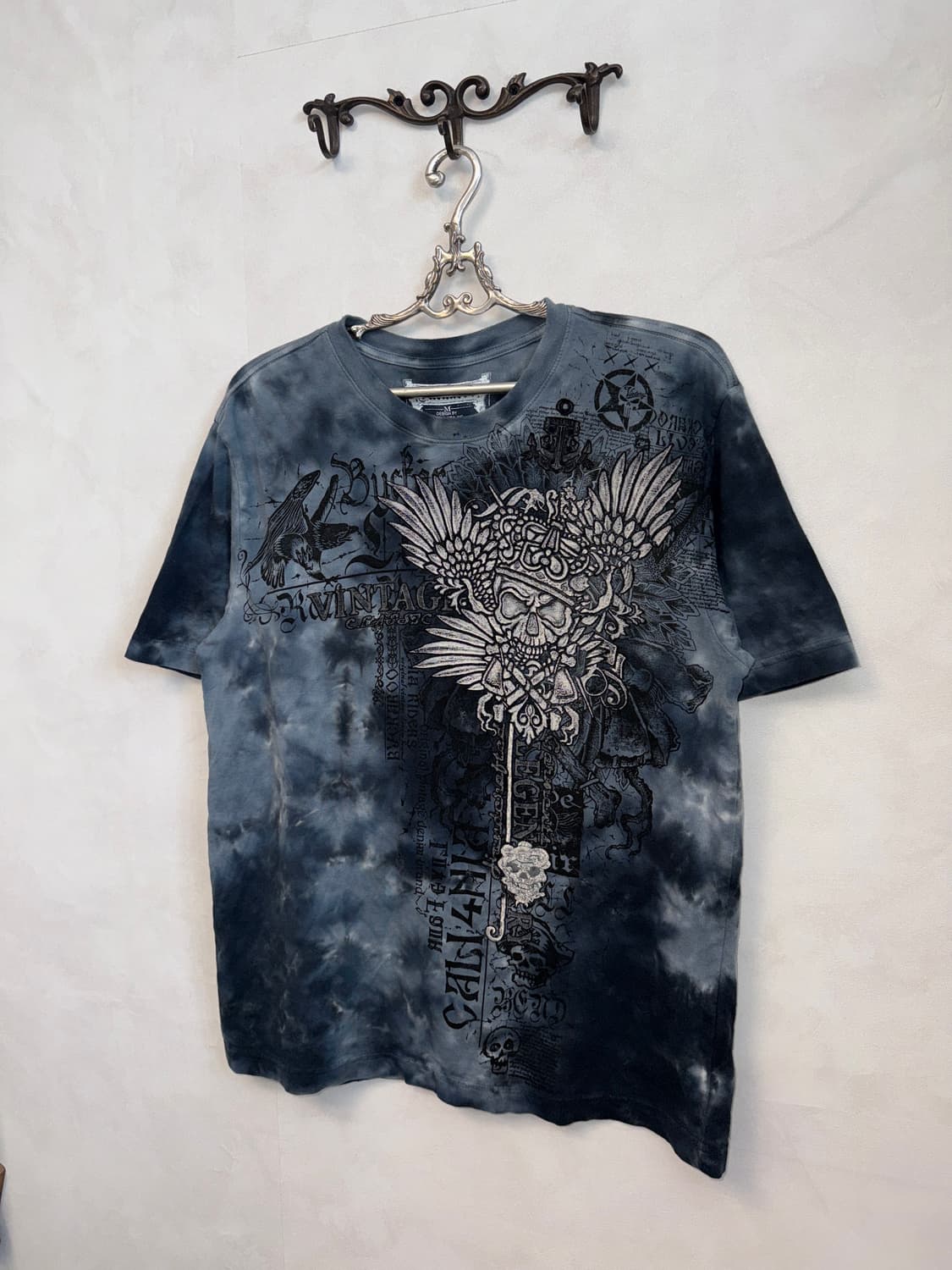 Buckaroo navy oriental punk graphic 반팔티 상품이미지2