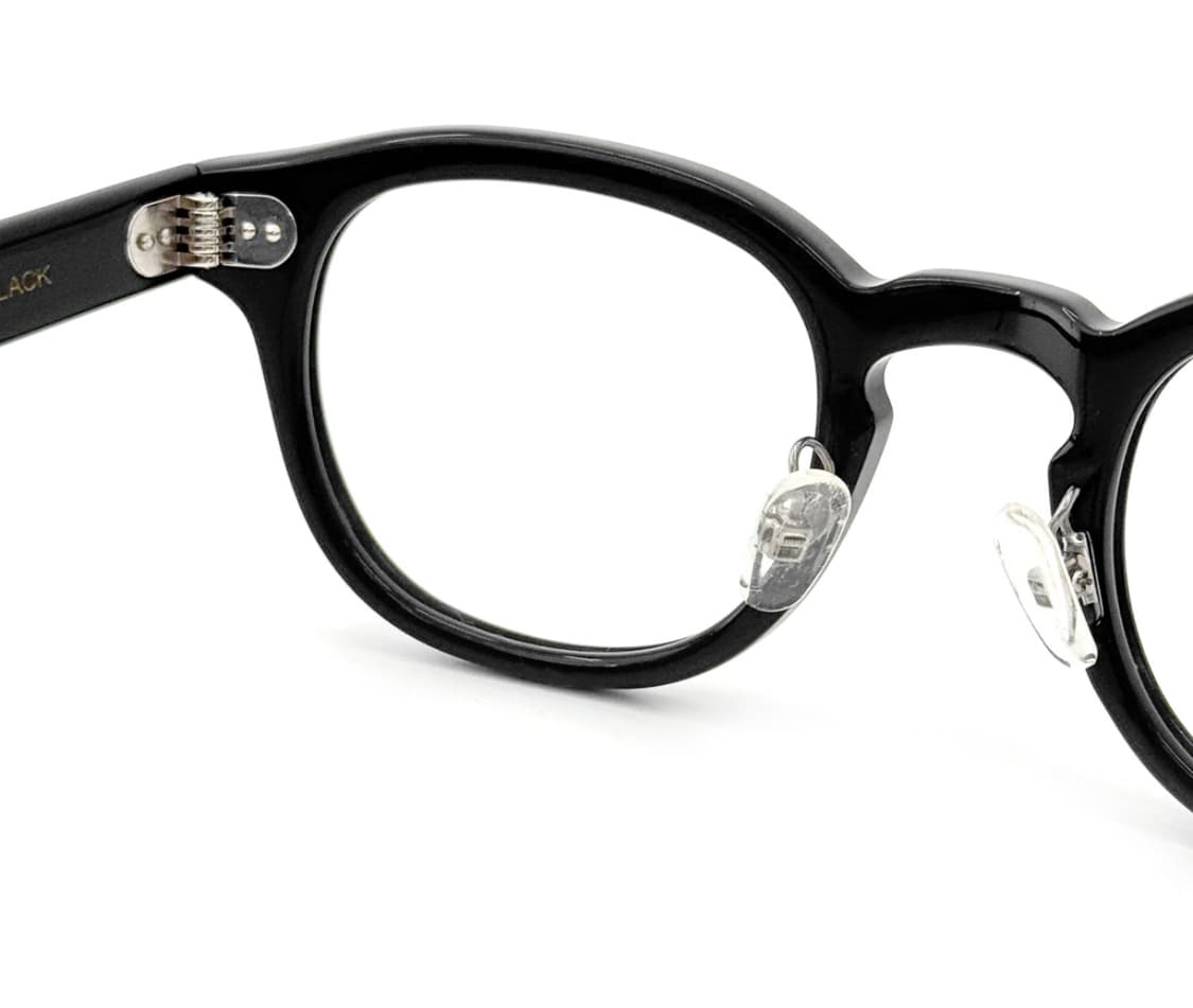 Moscot 모스콧 렘토쉬 46 블랙 안경 뿔테 메탈 코받침 버전 상품이미지5