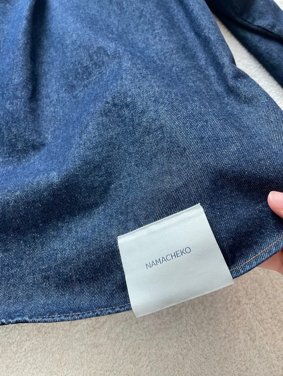 나마체코 데님셔츠 L 상품이미지4