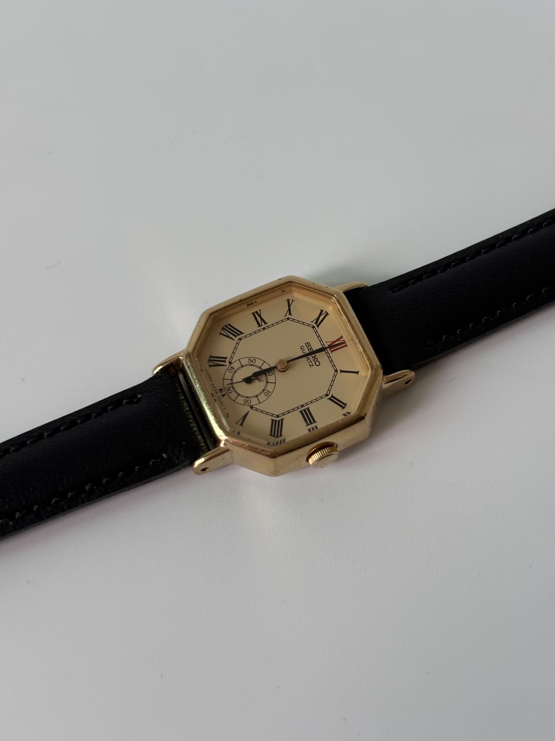 1980s Small Seconds Octagon Ladies Quart 상품이미지3