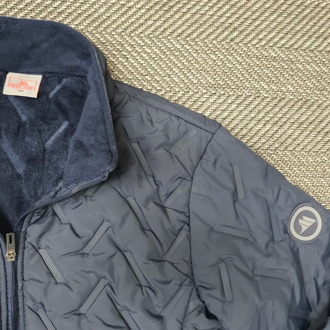 레드캠프 기모 경량패딩 남자110 상품이미지3