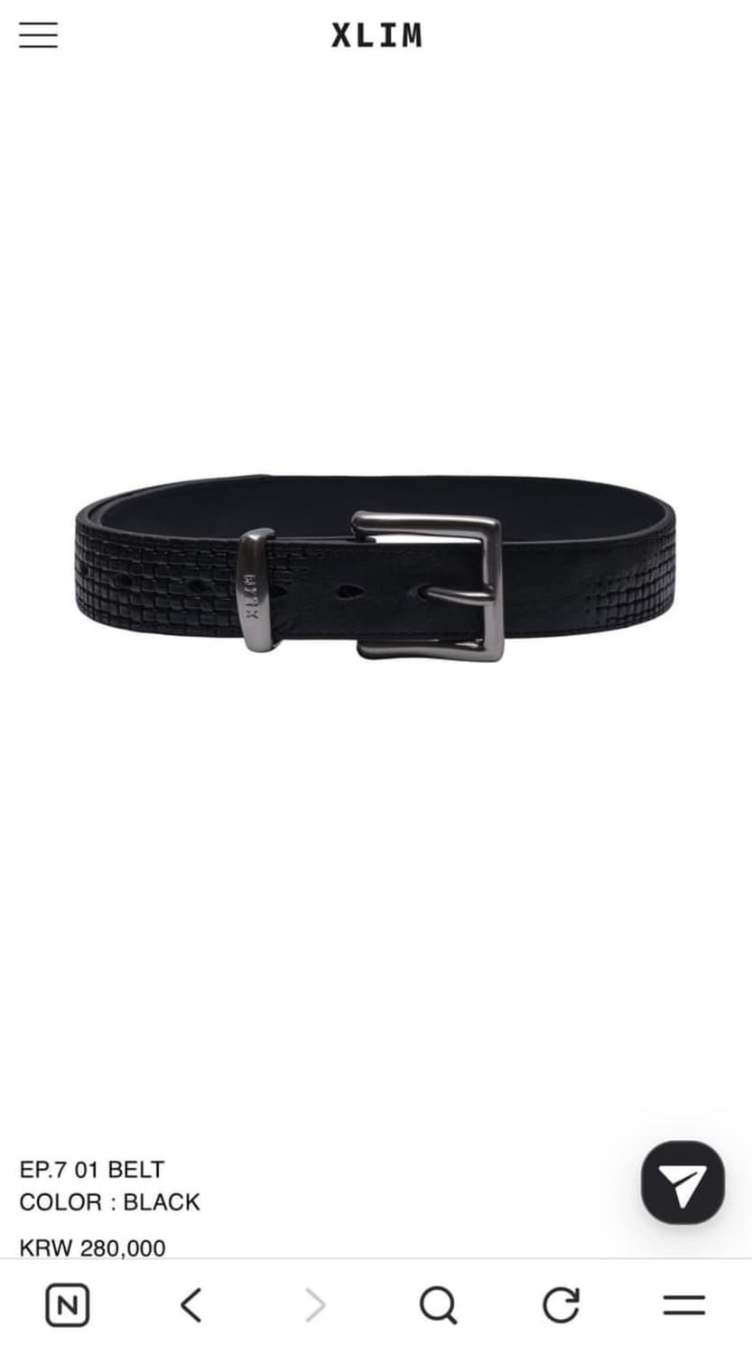 xlim ep7 벨트 상품이미지1
