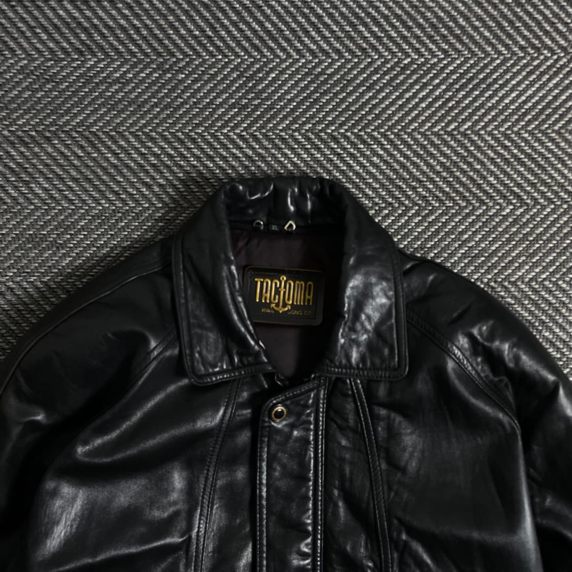 TACOMA 아카이브 빈티지 양가죽 봄버 자켓y 2958 상품이미지5