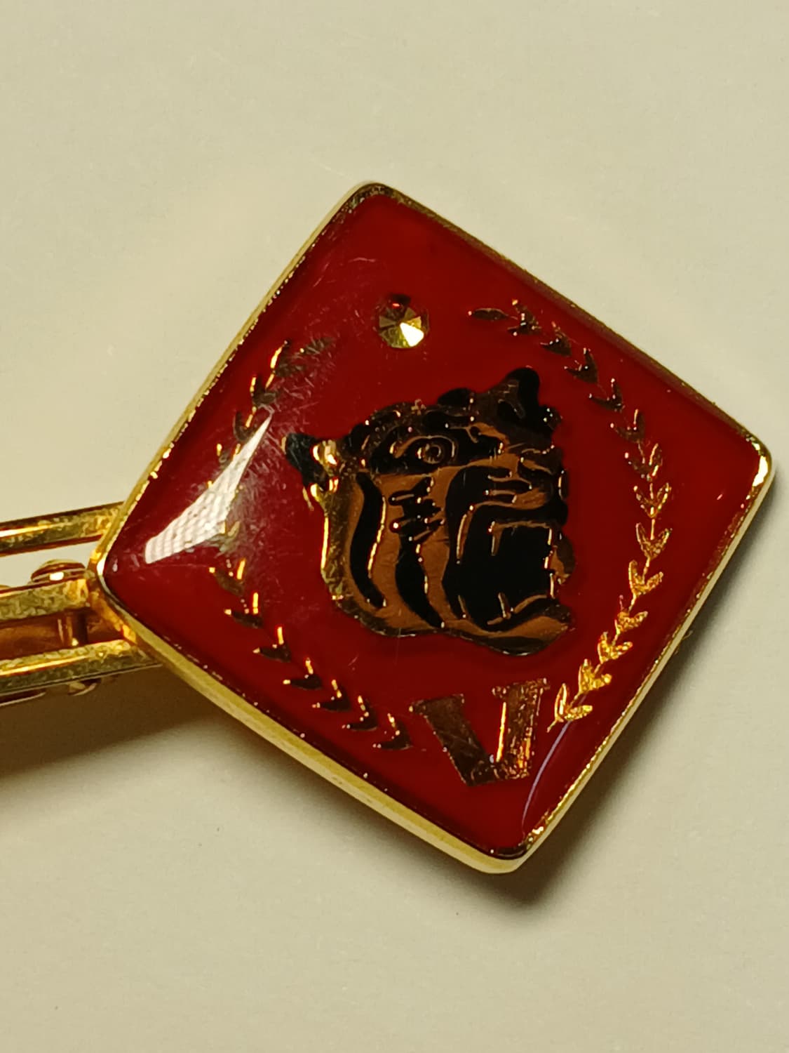 80년대 빈티지 일본 한신 타이거스 우승기념 넥타이핀(#1) 상품이미지3