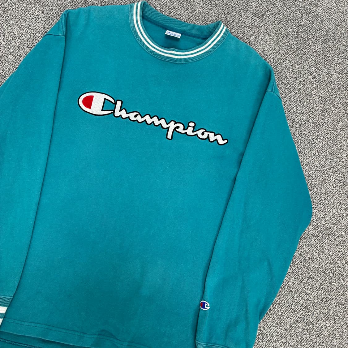 <챔피온 패치 로고 롱슬리브> No.1574 상품이미지5