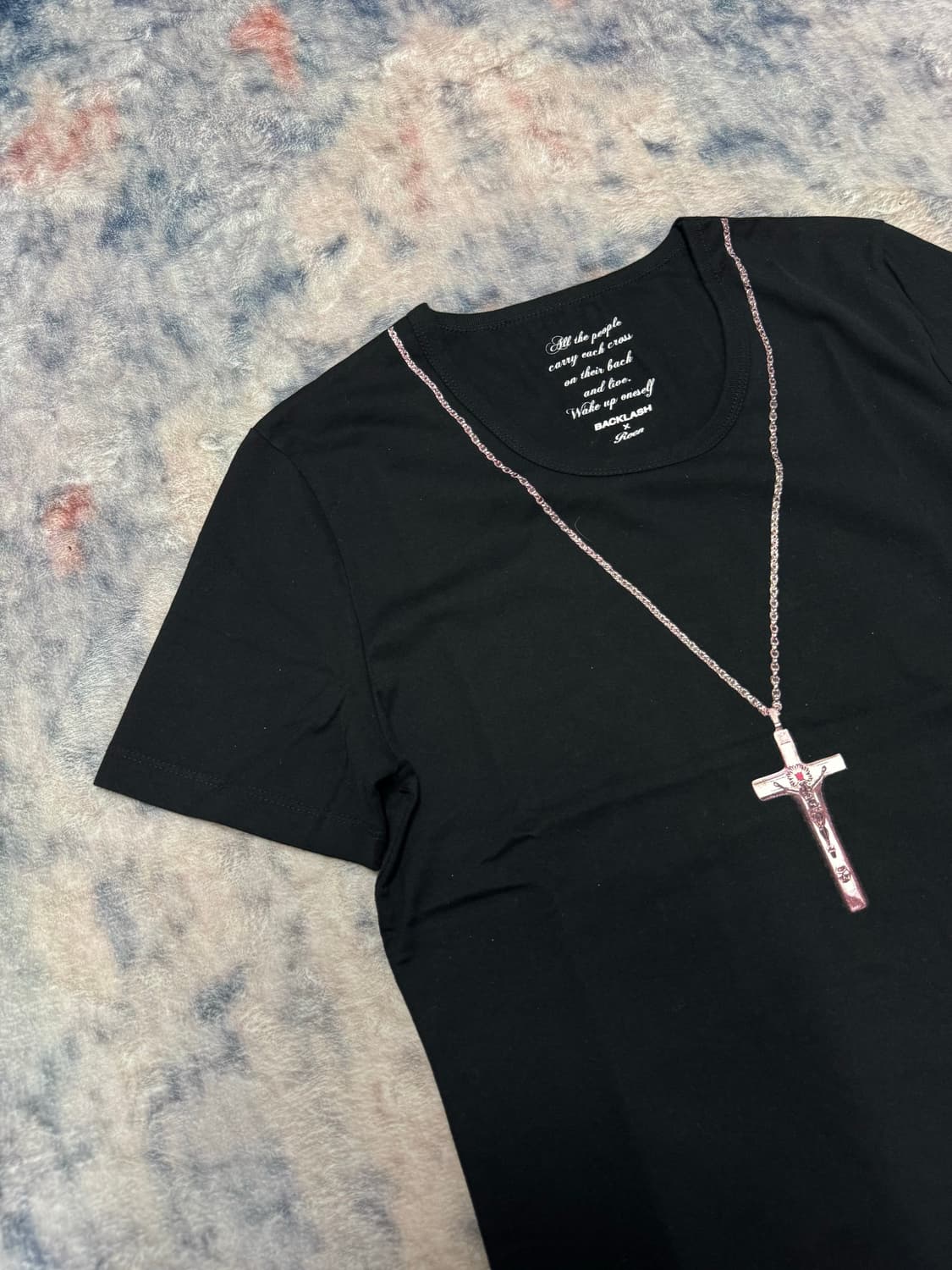 Backlash x roen rosary necklace top 상품이미지3