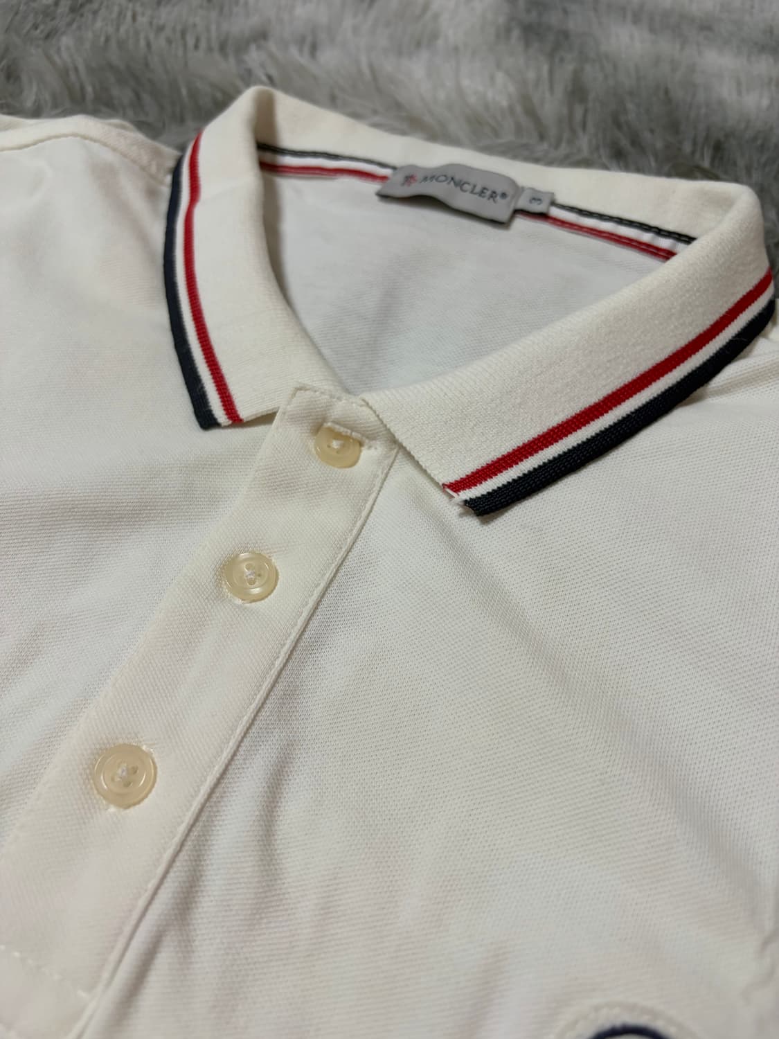 [정품] 몽클레어 반팔 PK 카라티 3사이즈 상품이미지5