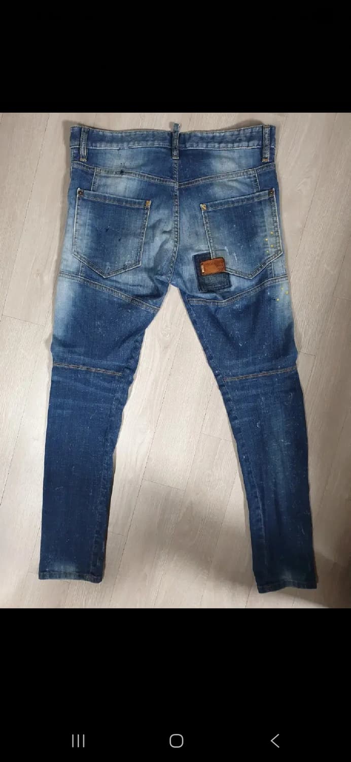 (정품)디스퀘어드2 옐로우 페인팅 수갑 더티덧뎀진

싸이즈31~32. 슬 상품이미지6